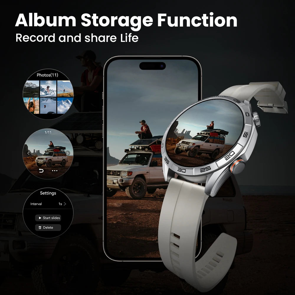 Solar 5 Smartwatch – 1.58” AMOLED, Voice Calling, 24H Health Monitoring
