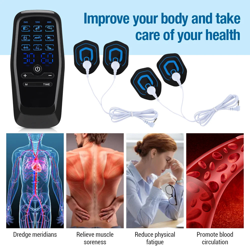 💆 Estimulador Muscular EMS Profesional