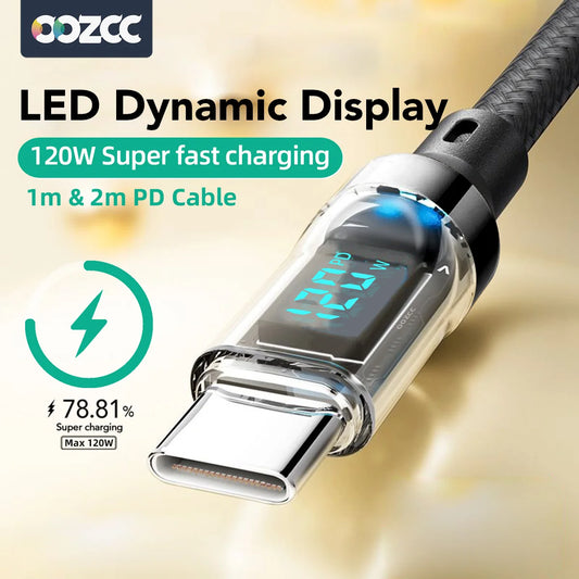 ⚡ Smart Cable 120W Ultra Fast
