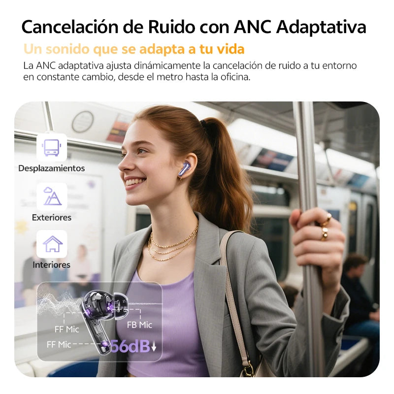QCY N70 — Silencio Total
