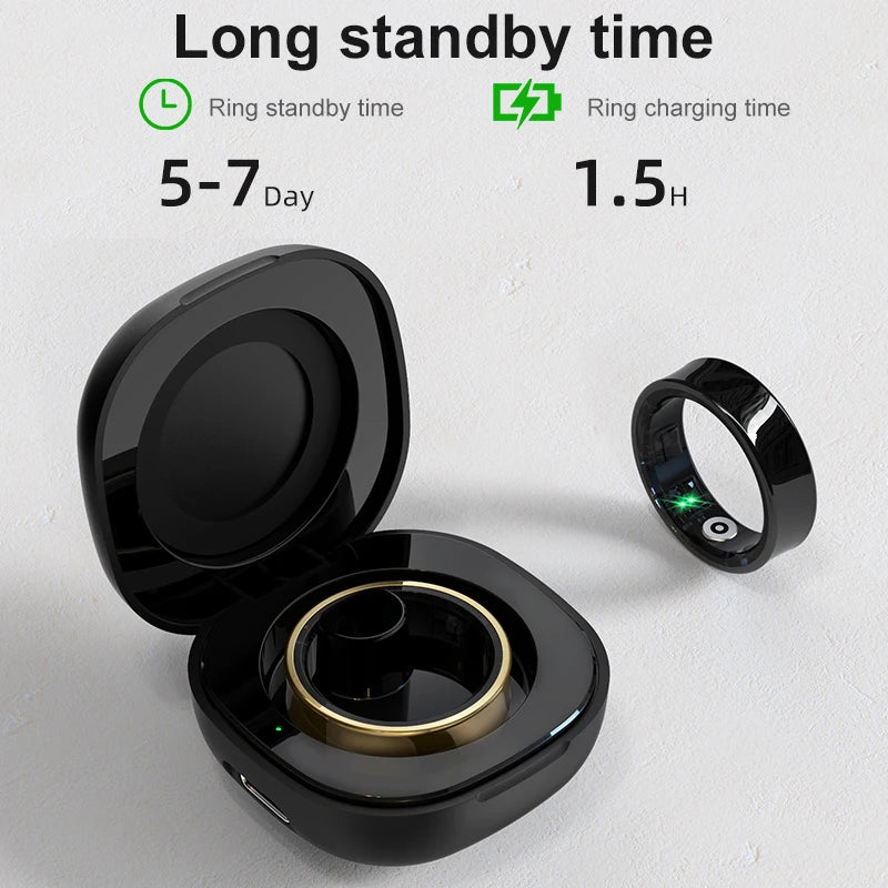 💍 Smart Ring Salud Monitor Premium
