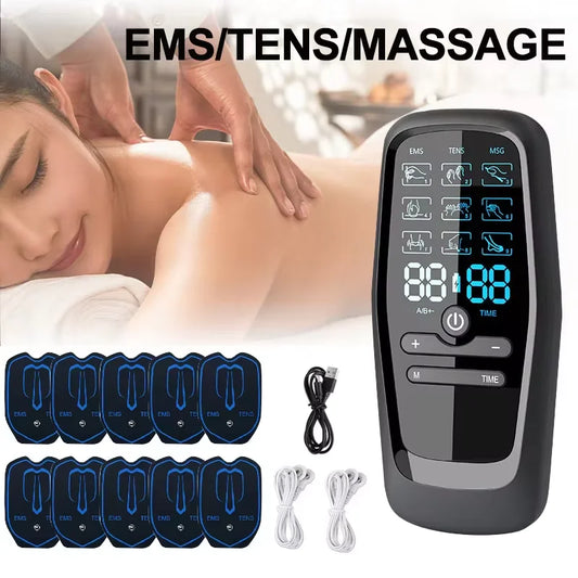 💆 Estimulador Muscular EMS Profesional