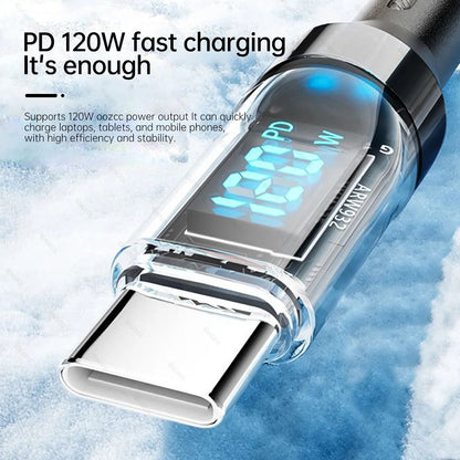⚡ Smart Cable 120W Ultra Fast