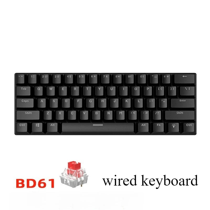 ⌨️ Teclado Mecánico 60% Gaming