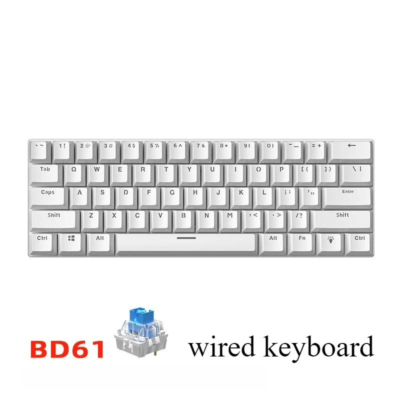 ⌨️ Teclado Mecánico 60% Gaming
