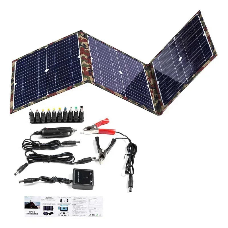☀️ Panel Solar Portátil 800W Plegable