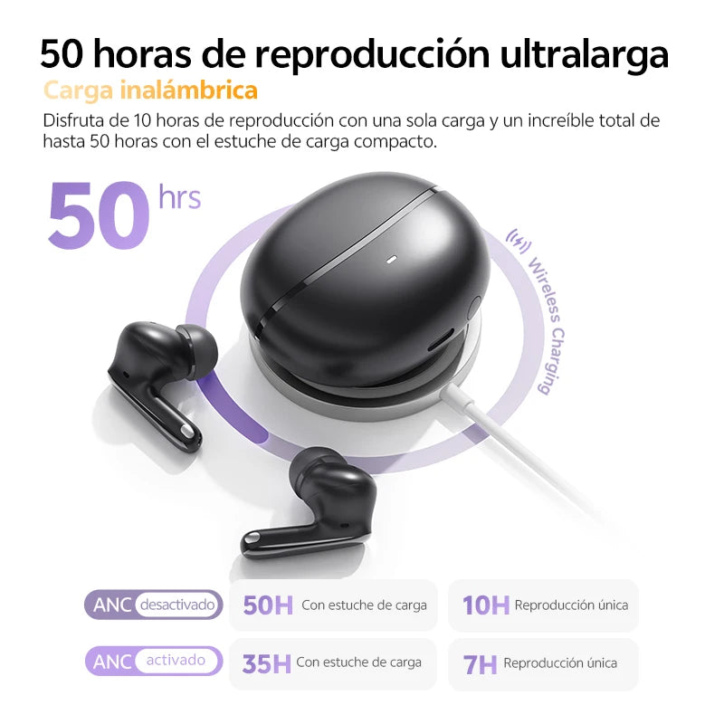 QCY N70 — Silencio Total