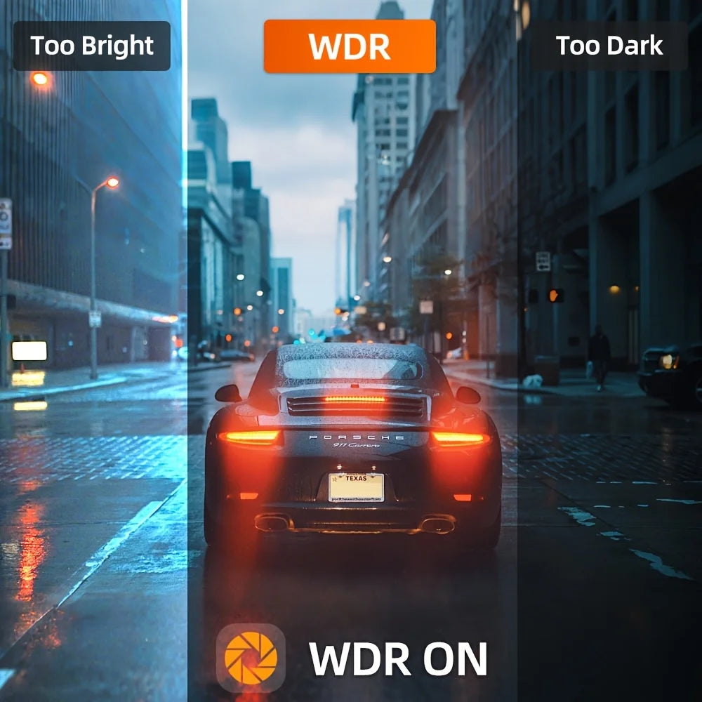 📷 Dashcam 4K WiFi Visión Nocturna